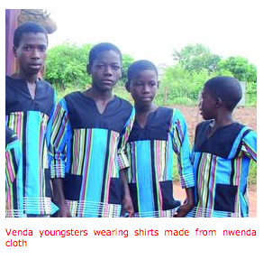 Venda traditional clearance wear